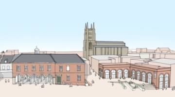 Artist impression of middle entry